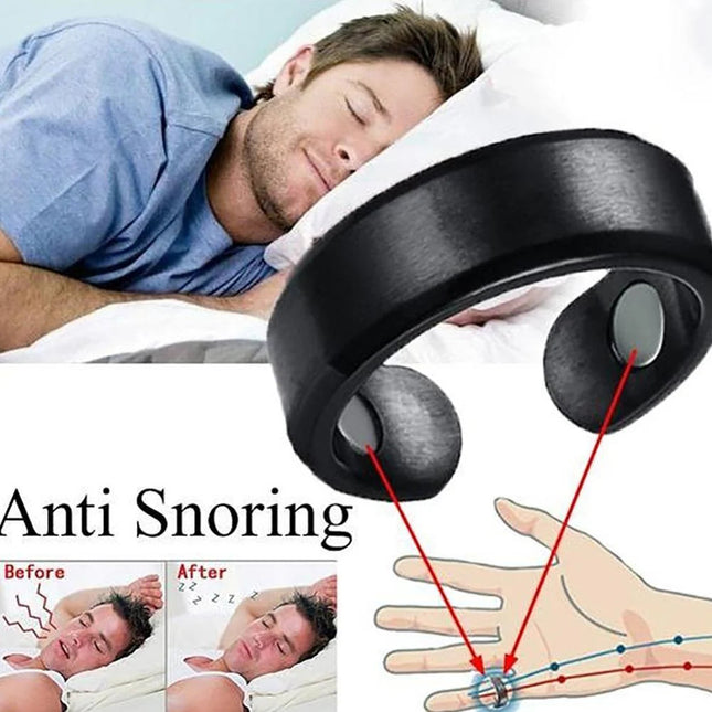 Acupressure Ring for the Little Finger, Natural Snoring Remedy