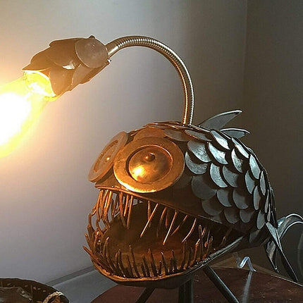 Desk Lamp for Office Decor, Ocean Creature Decorative Lamp for Desk Decor and Reading