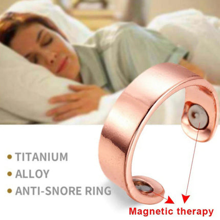 Anti Snoring Ring, Holistic Sleep Aid Reduces Snoring