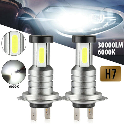 H7 LED Headlight Bulbs 4 Pack, Headlight Replacement Bulb – image 5