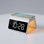 Qi Wireless Charging Alarm Clock with Dual Alarm & Night Lamp | Smart Bedside Device for Effortless Mornings 6