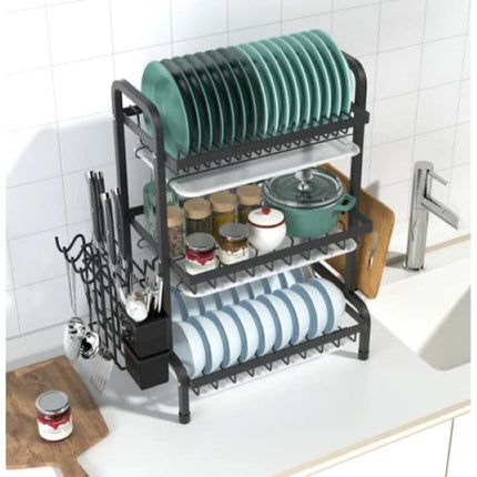 Dish Drying Rack for Plates and Pans – image 6