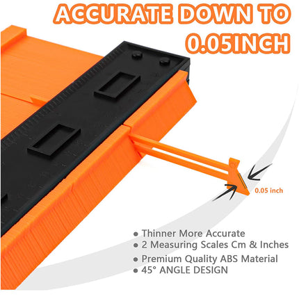 Contour Gauge 5 and 10 Inch, Tiling Tool – image 6