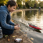 Remote Control Boat for Kids, Fast Speed Boat Toy for Pool and Lake
