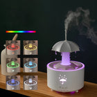 Cool Mist Humidifier with Rain Sounds, Ultrasonic Humidifier with 7 Color LED Light, Essential Oil Diffuser Humidifier
