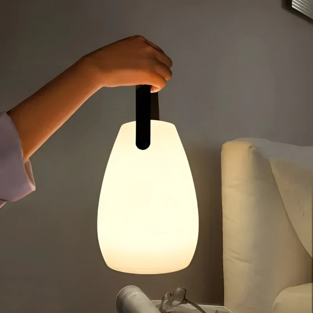 RadianceFlex | Portable Waterproof Wireless Table Lamp with Modern Design | Versatile Lighting for Indoor and Outdoor Use 0