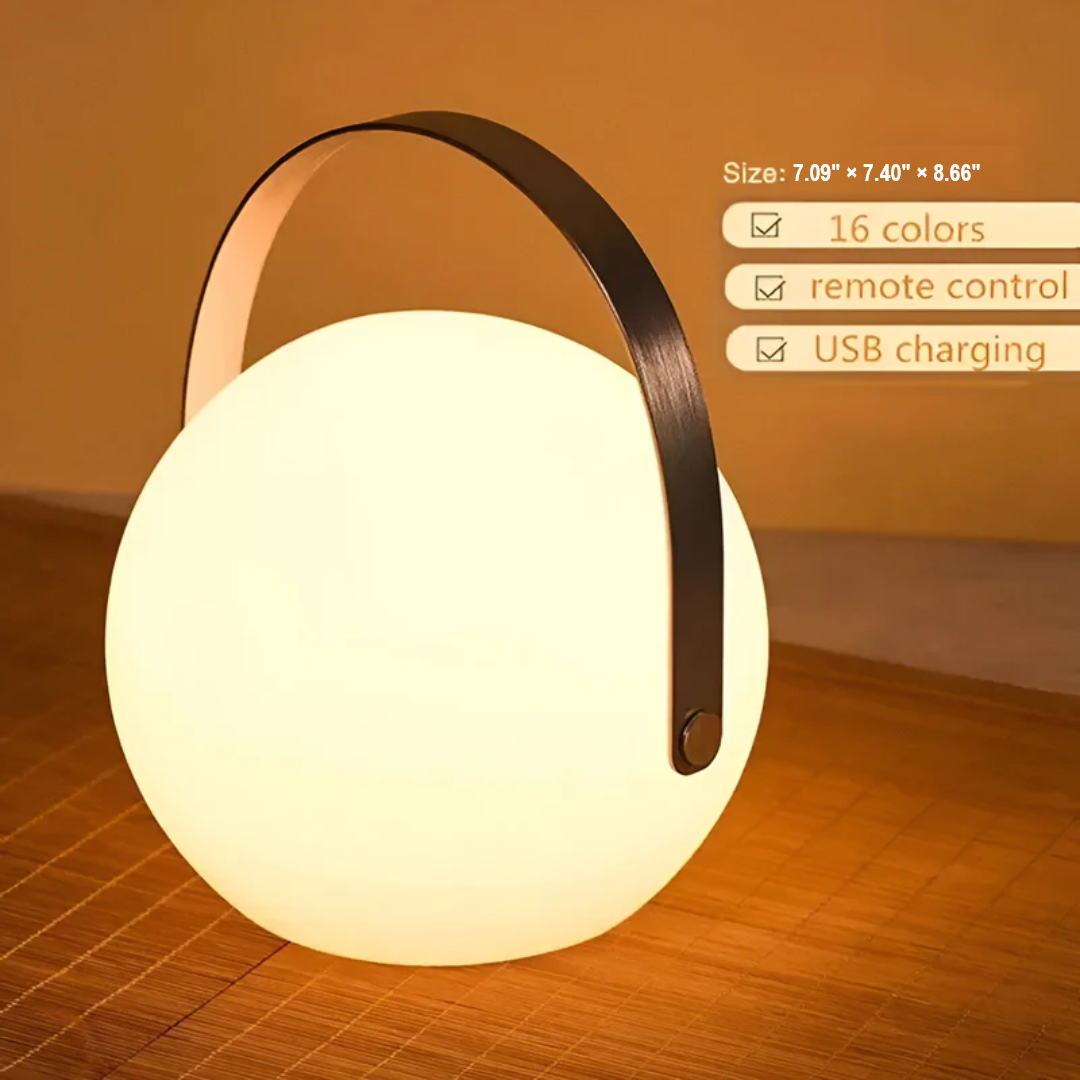 RadianceFlex | Portable Waterproof Wireless Table Lamp with Modern Design | Versatile Lighting for Indoor and Outdoor Use 6
