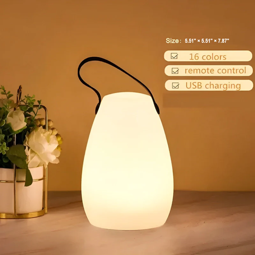 RadianceFlex | Portable Waterproof Wireless Table Lamp with Modern Design | Versatile Lighting for Indoor and Outdoor Use 7