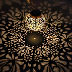RadiantGlow | Waterproof Solar Garden Hanging Lamp with Elegant Design | Energy-Efficient Lighting for Outdoor Spaces 1