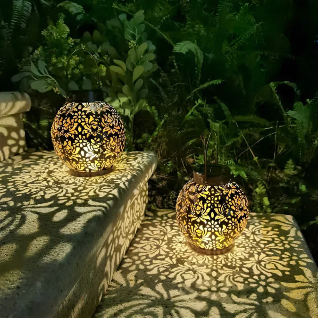 RadiantGlow | Waterproof Solar Garden Hanging Lamp with Elegant Design | Energy-Efficient Lighting for Outdoor Spaces 6