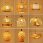 RayaLicht | Handmade Rattan Pendant Lamp with Soft Warm Glow | Natural Design for Cozy Ambiance 2