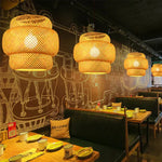 RayaLicht | Handmade Rattan Pendant Lamp with Soft Warm Glow | Natural Design for Cozy Ambiance 4