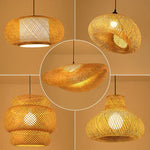 RayaLicht | Handmade Rattan Pendant Lamp with Soft Warm Glow | Natural Design for Cozy Ambiance 5