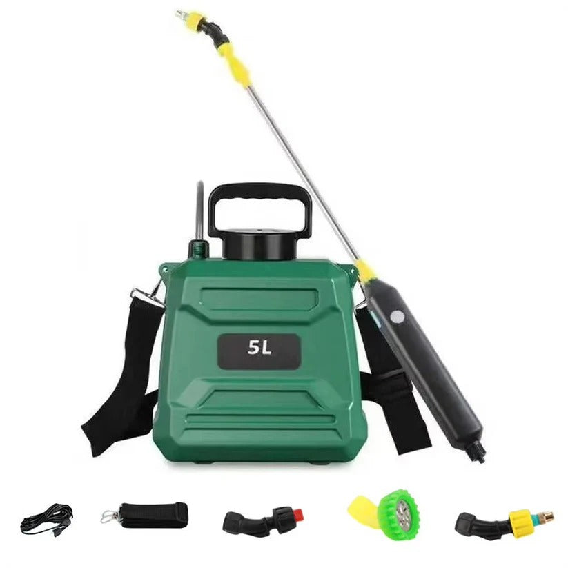 Rechargeable Garden Sprayer | 1.3 Gallon Capacity with Adjustable Nozzles | Effortless Spraying for Large Areas 8