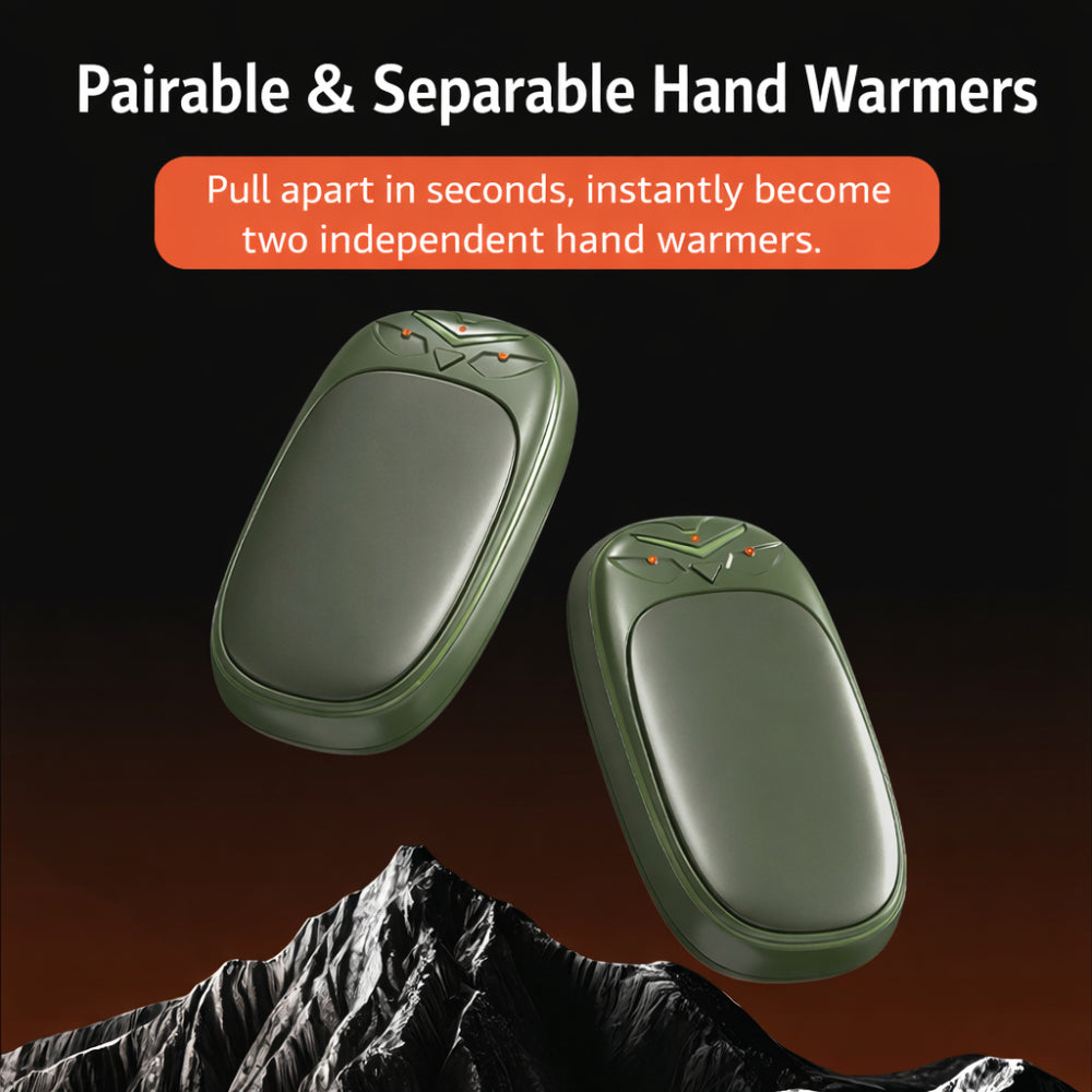 Rechargeable Hand Warmers Set with Extended Battery Life | Electric Pocket Heaters for Outdoor Comfort 6