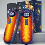 Rechargeable Hand Warmers Set with LED Display | Instant Heat for Outdoor Comfort 10
