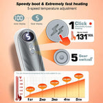 Rechargeable Hand Warmers Set with LED Display | Instant Heat for Outdoor Comfort 8