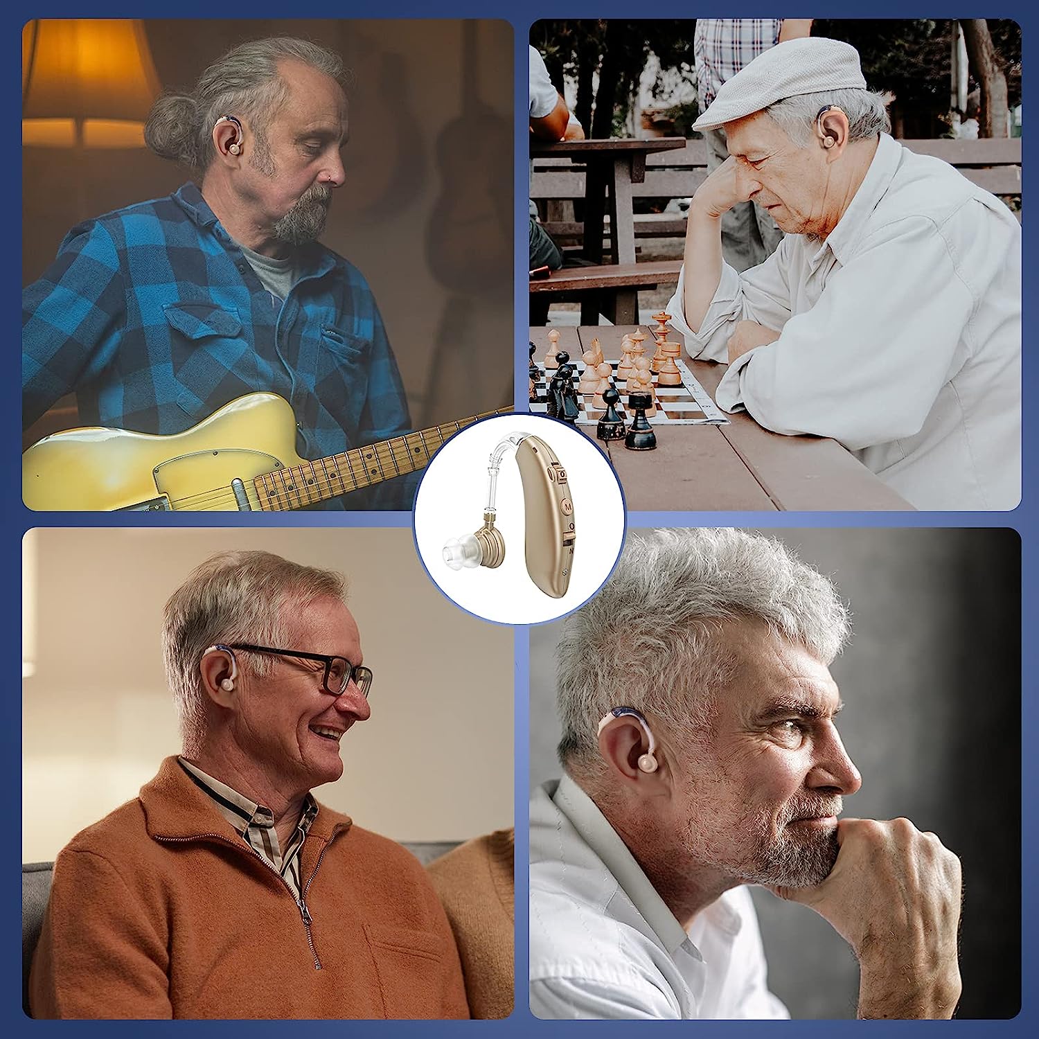 Rechargeable Hearing Aids | Digital Noise Reduction with Comfortable Fit | OTC Hearing Aids for Enhanced Sound Clarity 4