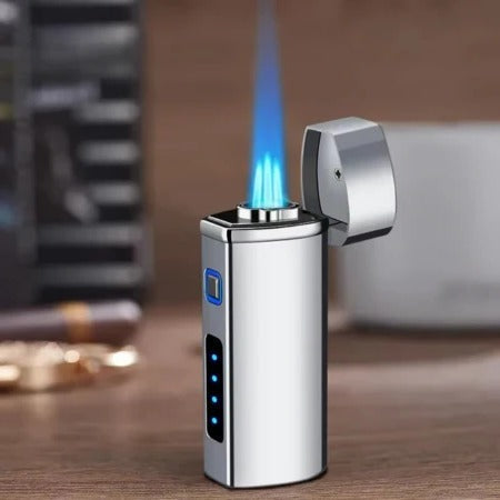 Rechargeable Lighter | Triple Jet Flame Technology with Touch Activation | Compact Design for Reliable Ignition 7