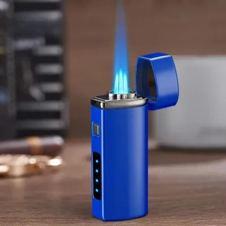 Rechargeable Lighter | Triple Jet Flame Technology with Touch Activation | Compact Design for Reliable Ignition 8