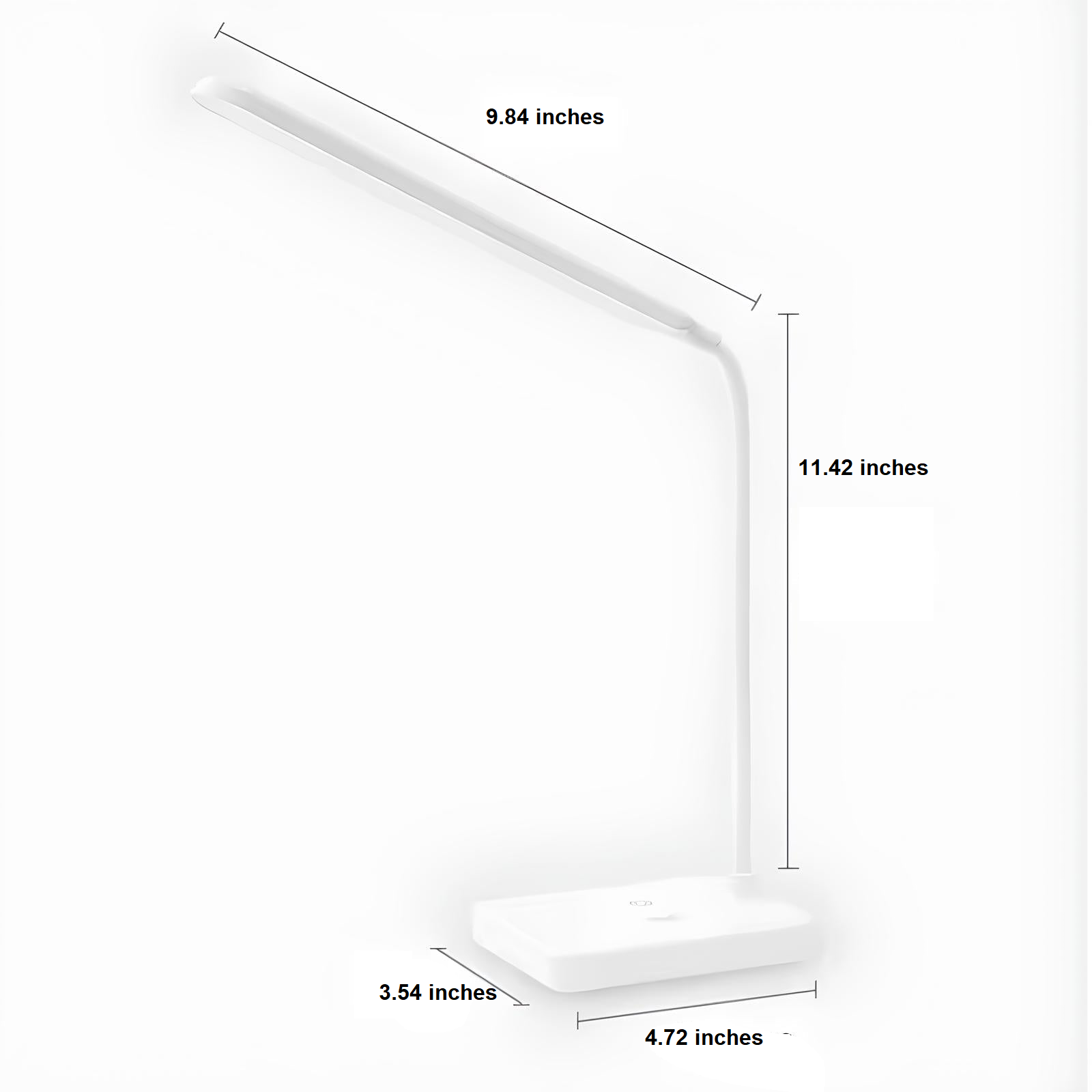 Rechargeable Table Lamp with Adjustable Arm & Dimmable Brightness | Flexible Desk Lighting for Any Workspace 6