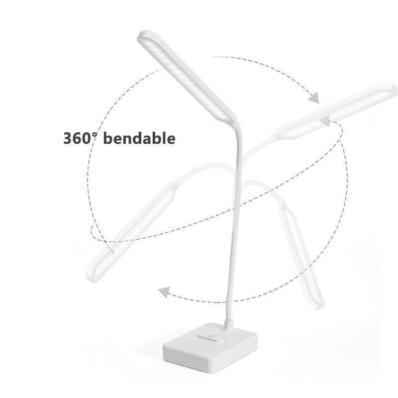 Rechargeable Table Lamp with Adjustable Arm & Dimmable Brightness | Flexible Desk Lighting for Any Workspace 7