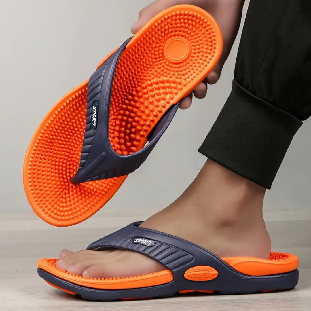 Reflexa | Acupressure Massage Slippers with Pressure Point Stimulators | Lightweight Comfort for Daily Relief 0