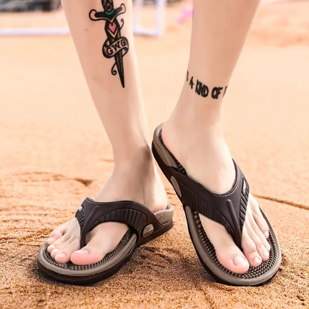 Reflexa | Acupressure Massage Slippers with Pressure Point Stimulators | Lightweight Comfort for Daily Relief 9
