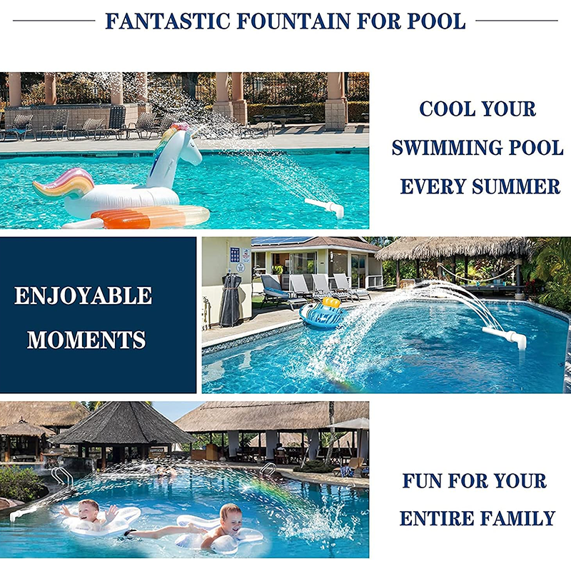 Refreshing Pool Fountain Sprayer with Adjustable Water Flow for Ultimate Summer Enjoyment 4