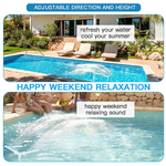 Refreshing Pool Fountain Sprayer with Adjustable Water Flow for Ultimate Summer Enjoyment 6