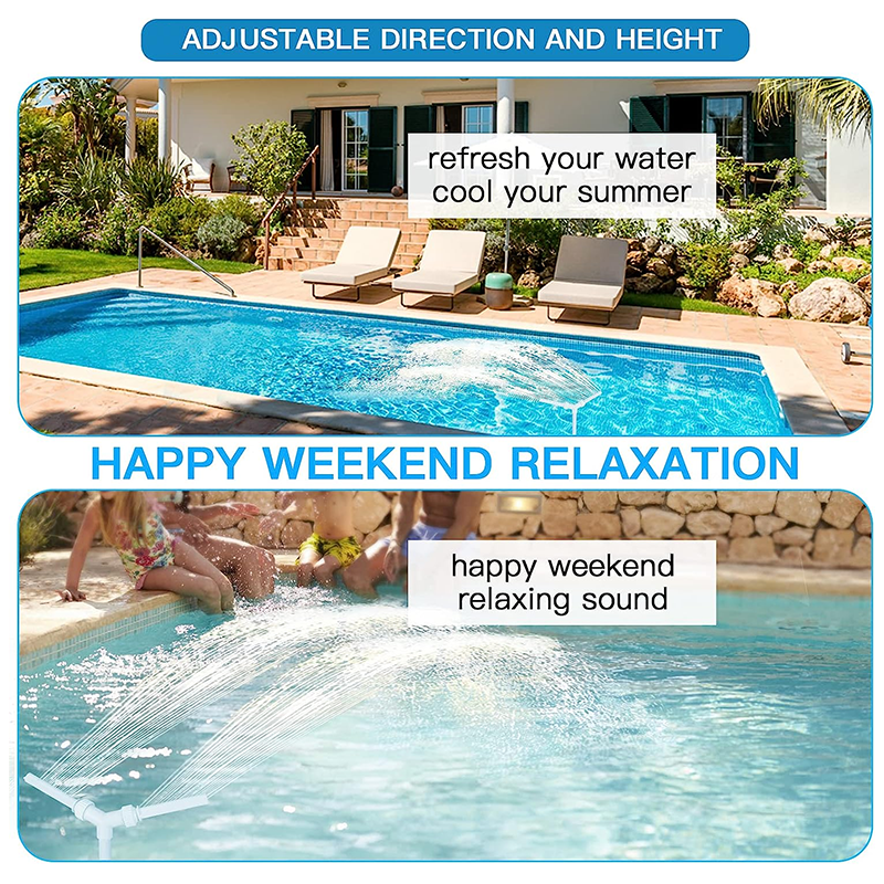 Refreshing Pool Fountain Sprayer with Adjustable Water Flow for Ultimate Summer Enjoyment 6