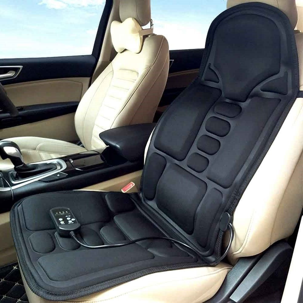 Relaxation Haven | 8-Mode Heated Massage Chair Pad for Full-Body Comfort | Ergonomic Design for Home & Car 0