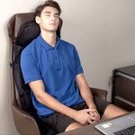 Relaxation Haven | 8-Mode Heated Massage Chair Pad for Full-Body Comfort | Ergonomic Design for Home & Car 3
