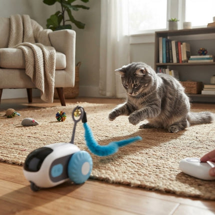 Interactive Cat Toys for Indoor Cats, Automatic Cat Toy