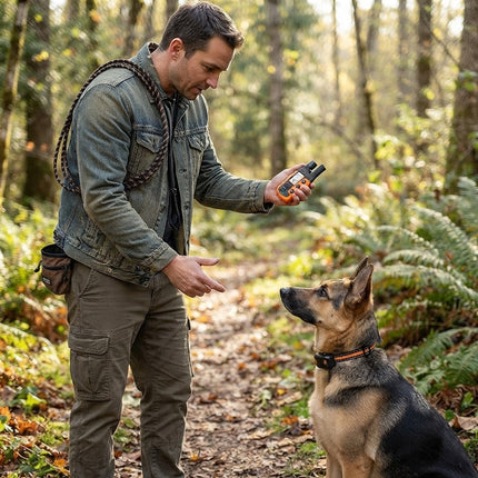 E Collar for Dogs with Remote, Waterproof Dog Training Collar with 3 Modes, Shock Collar for Barking Dogs 3300 ft Range