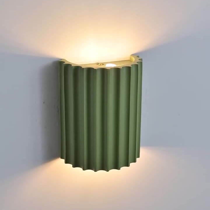 ResinGlow | Stylish Modern Striped Wall Sconce Lamp 8