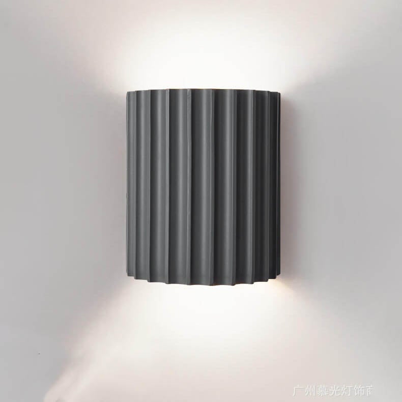 ResinGlow | Stylish Modern Striped Wall Sconce Lamp 9