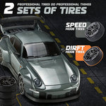 Retro Drift Master | 4WD RC Car with LED Lights & Adjustable Modes | Thrilling Racing Experience 3