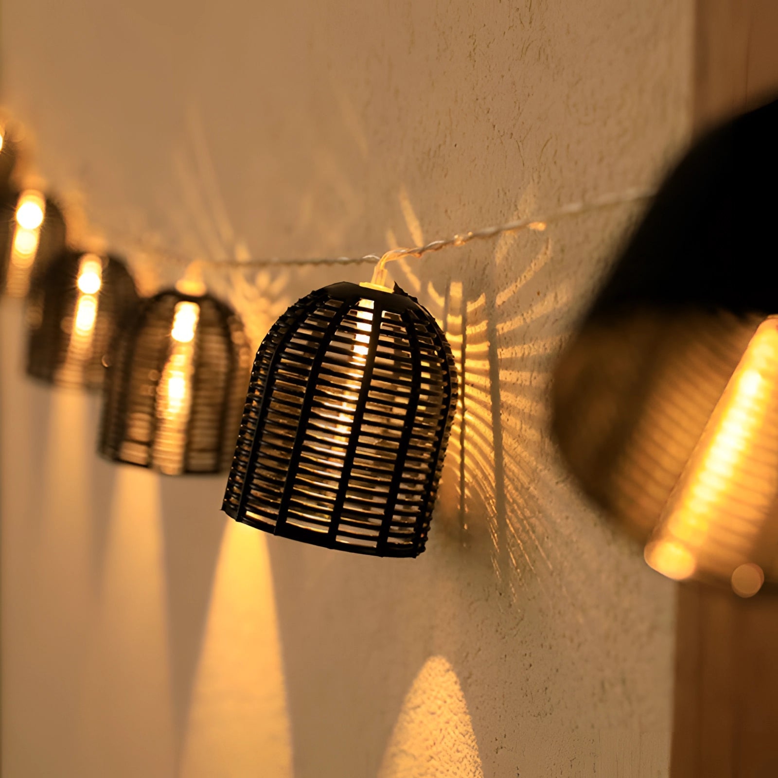 Retro Industrial String Lights with Weatherproof Design for Cozy Outdoor Ambiance 0