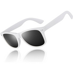 Retro Polarized Sunglasses with UV400 Protection | Classic 80's Style for Clear Vision 3