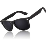 Retro Polarized Sunglasses with UV400 Protection | Classic 80's Style for Clear Vision 5