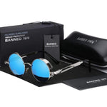 Retro Round Polarized Sunglasses with HD Lenses | Stylish Eye Protection for Everyday Adventures 0
