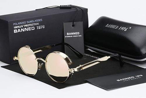 Retro Round Polarized Sunglasses with HD Lenses | Stylish Eye Protection for Everyday Adventures 5