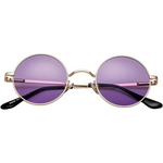 Retro Round Sunglasses | Polarized Lenses with UV Protection | Vintage Style for Outdoor Adventures 0