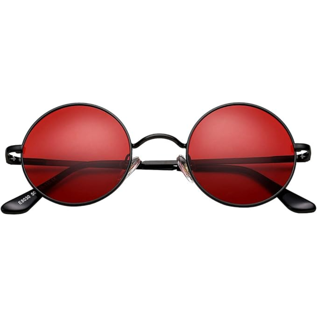 Retro Round Sunglasses | Polarized Lenses with UV Protection | Vintage Style for Outdoor Adventures 4