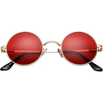 Retro Round Sunglasses | Polarized Lenses with UV Protection | Vintage Style for Outdoor Adventures 6
