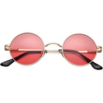 Retro Round Sunglasses | Polarized Lenses with UV Protection | Vintage Style for Outdoor Adventures 9