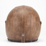 Retro Vintage Motorcycle Helmet | Open Face Design with Goggle Mask | Stylish Protection for Riders 1