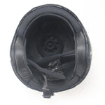 Retro Vintage Motorcycle Helmet | Open Face Design with Goggle Mask | Stylish Protection for Riders 3