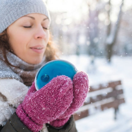 Hand Warmers Reusable with Click Metal Disc, Sodium Acetate Heat Pack Reusable by Boiling, Pocket Warmer for Cold Hands